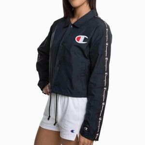 Champion Women's Black Varsity Jacket
